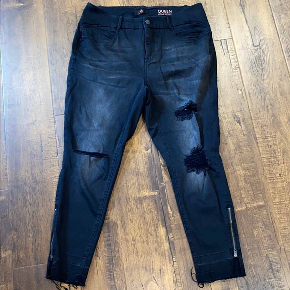 YSJ ankle skinny Jeans